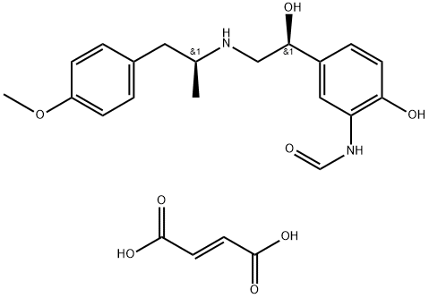 Formoterol Fumarate Dihydrate API Molecular Structure